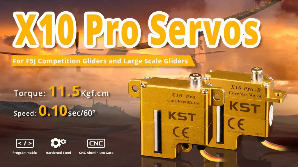 Comparison of X10 Series Servos - KST-Servo