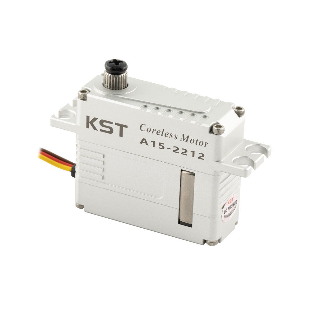 A15-2212 HV Phosphor Bronze & Hardened Steel Gear Servo 25kg.cm 0.11sec/60° for RC Airplanes