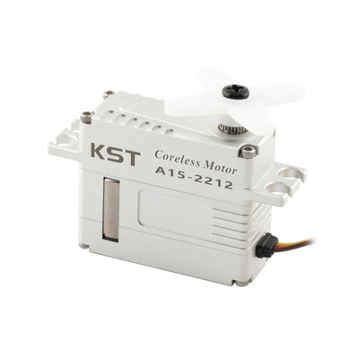 A15-2212 HV Phosphor Bronze & Hardened Steel Gear Servo 25kg.cm 0.11sec/60° for RC Airplanes