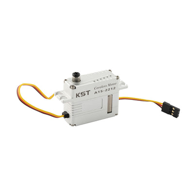 A15-2212 HV Phosphor Bronze & Hardened Steel Gear Servo 25kg.cm 0.11sec/60° for RC Airplanes