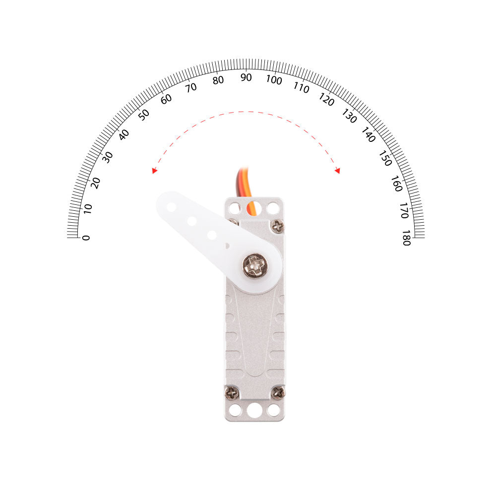 HS08-B HV Digital Metal Gear Micro Servo 5.2kg.cm 0.11sec for RC Gliders