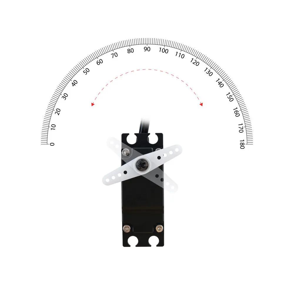 X20-1806 Brushless Low-profile Servo 18Kgf.cm 0.06sec for 1:10