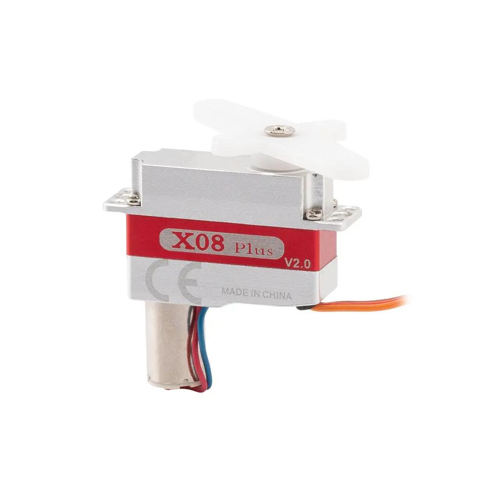 X08 Plus V2.0 Micro Servo 5.3Kgf.cm 0.09sec 9.0g 8mm for RC