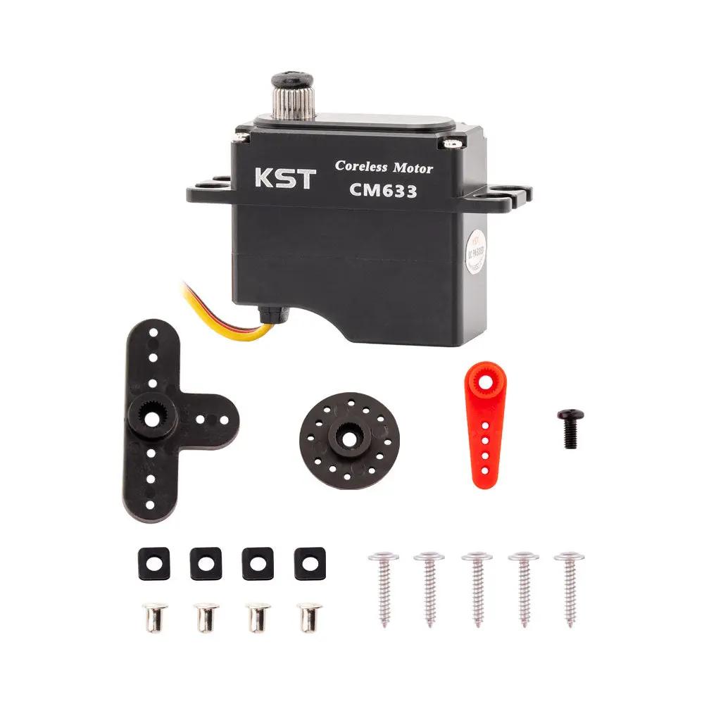 CM633 Mini Digital Coreless DC Motor Metal Gear Servo 15.0Kgf.cm – KST-Servo
