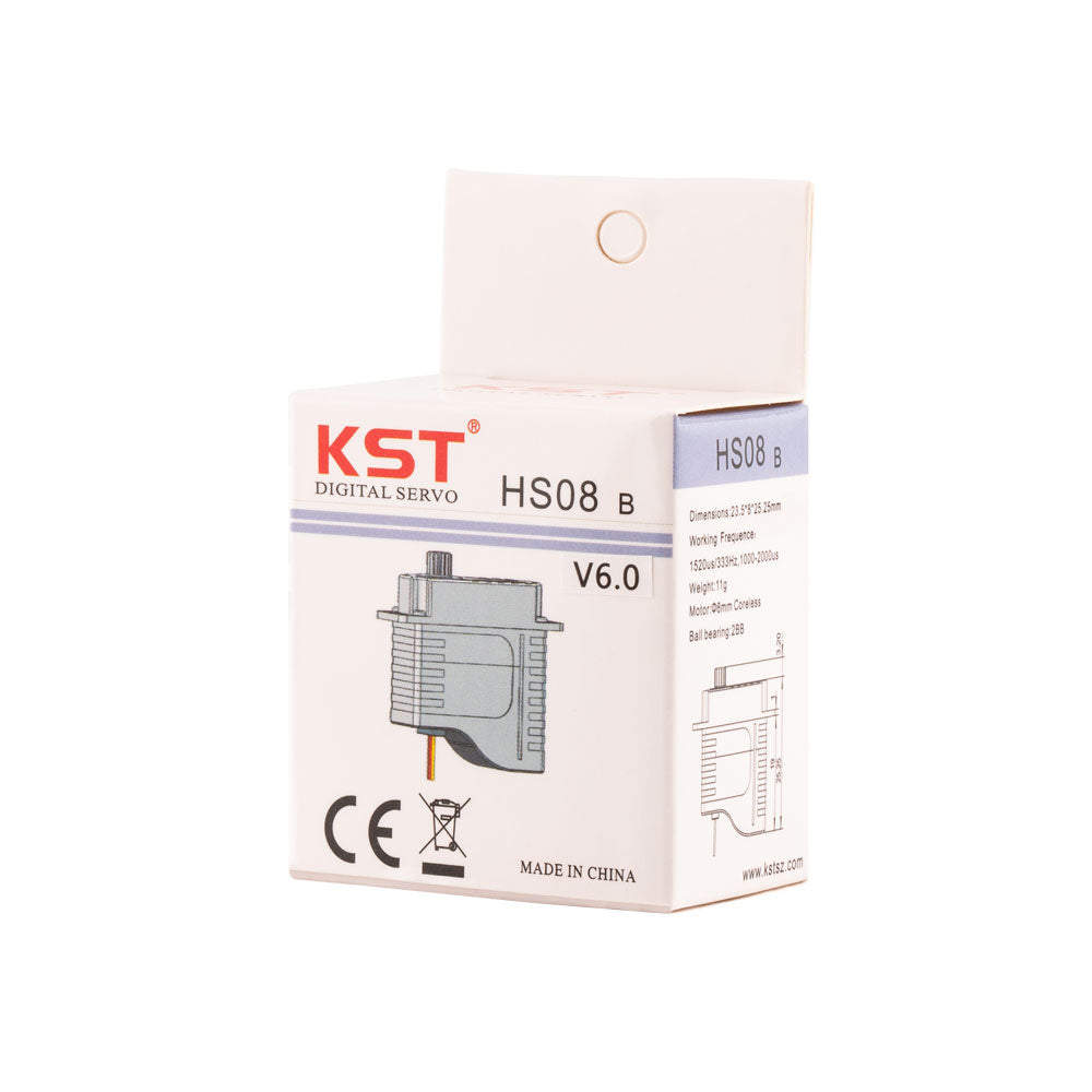 HS08-B HV Digital Metal Gear Micro Servo 5.2kg.cm 0.11sec for RC Gliders