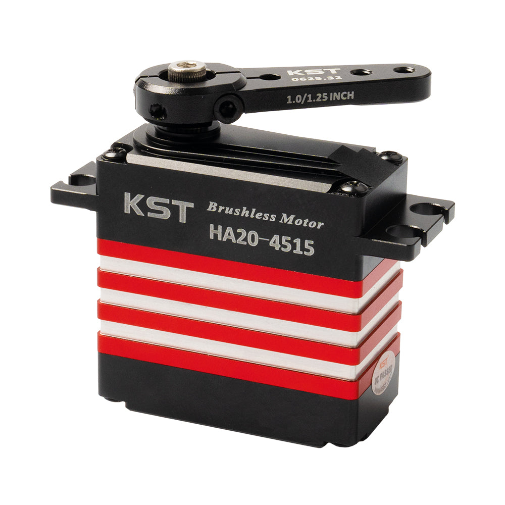 HA20-4515 Brushless Standard Servo 50Kgf.cm 0.13sec/60° Dual Ball Bearing for Large Scale RC Planes, Competition RC Planes & Industrial UAVs