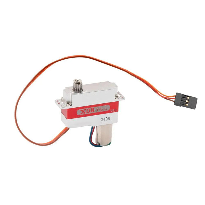 X08 Plus V6.0 Micro Servo 5.3Kgf.cm 0.09sec 9.0g 8mm for RC