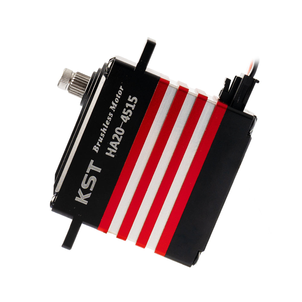 HA20-4515 Brushless Standard Servo 50Kgf.cm 0.13sec/60° Dual Ball Bearing for Large Scale RC Planes, Competition RC Planes & Industrial UAVs