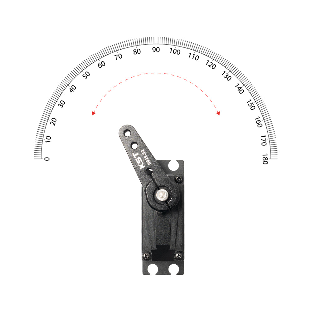HA20-4515 Brushless Standard Servo 50Kgf.cm 0.13sec/60° Dual Ball Bearing for Large Scale RC Planes, Competition RC Planes & Industrial UAVs