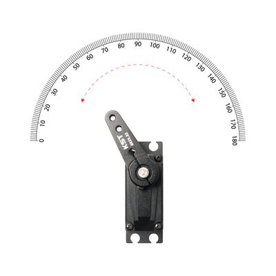 HA20-4515 Brushless Standard Servo 50Kgf.cm 0.13sec/60° Dual Ball Bearing for Large Scale RC Planes, Competition RC Planes & Industrial UAVs