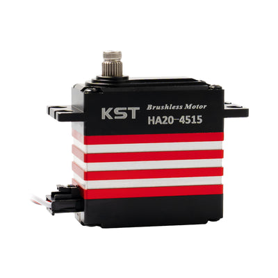 HA20-4515 Brushless Standard Servo 50Kgf.cm 0.13sec/60° Dual Ball Bearing for Large Scale RC Planes, Competition RC Planes & Industrial UAVs