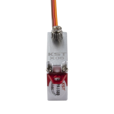 KST X06 V6.0 HV Micro Digital Metal Gear Glider 1.8kg torque servo Motor