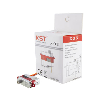X06 V6.0 HV Digital Metal Gear Micro Servo 1.8kg.cm 0.07sec for RC Gliders