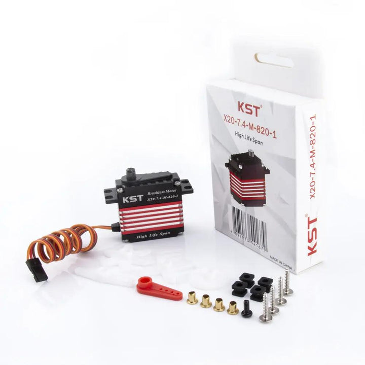 X20-7.4-M-820 Brushless HLS 6BB Servo 30Kgf.cm 0.09sec for RC