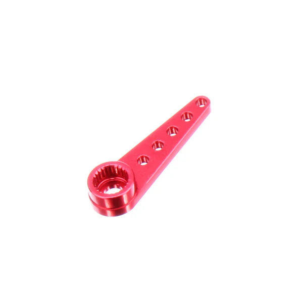 25T-5 Red Aluminum Servo Arm for 5MM 25T Servo