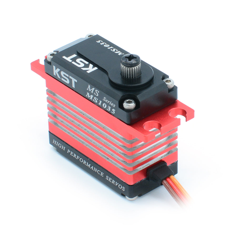 KST MS1035 7.4V 10.5kg 0.035sec servo 550-700 class heli MG Digital high speed Servo Motor